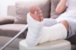 How is liability determined in a slip and fall accident?