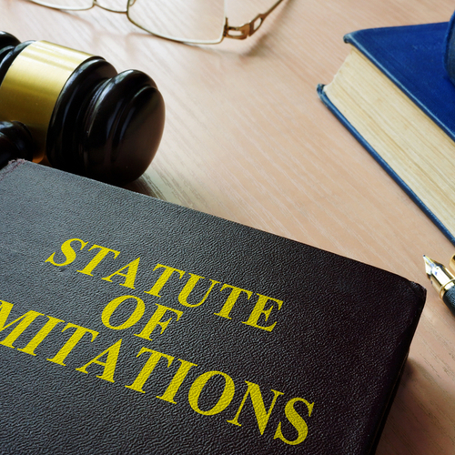 Book with title statute of limitations