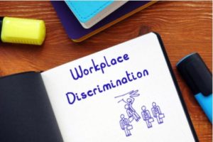 Workplace discrimination lawsuit concept